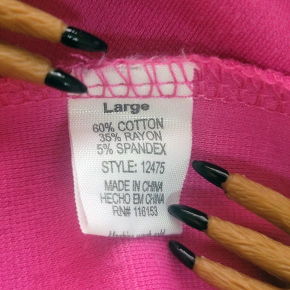 Poof Apparel Mesh Sequenced Hot Pink Bodycon Dress - Large, runs small - Picture 6 of 11